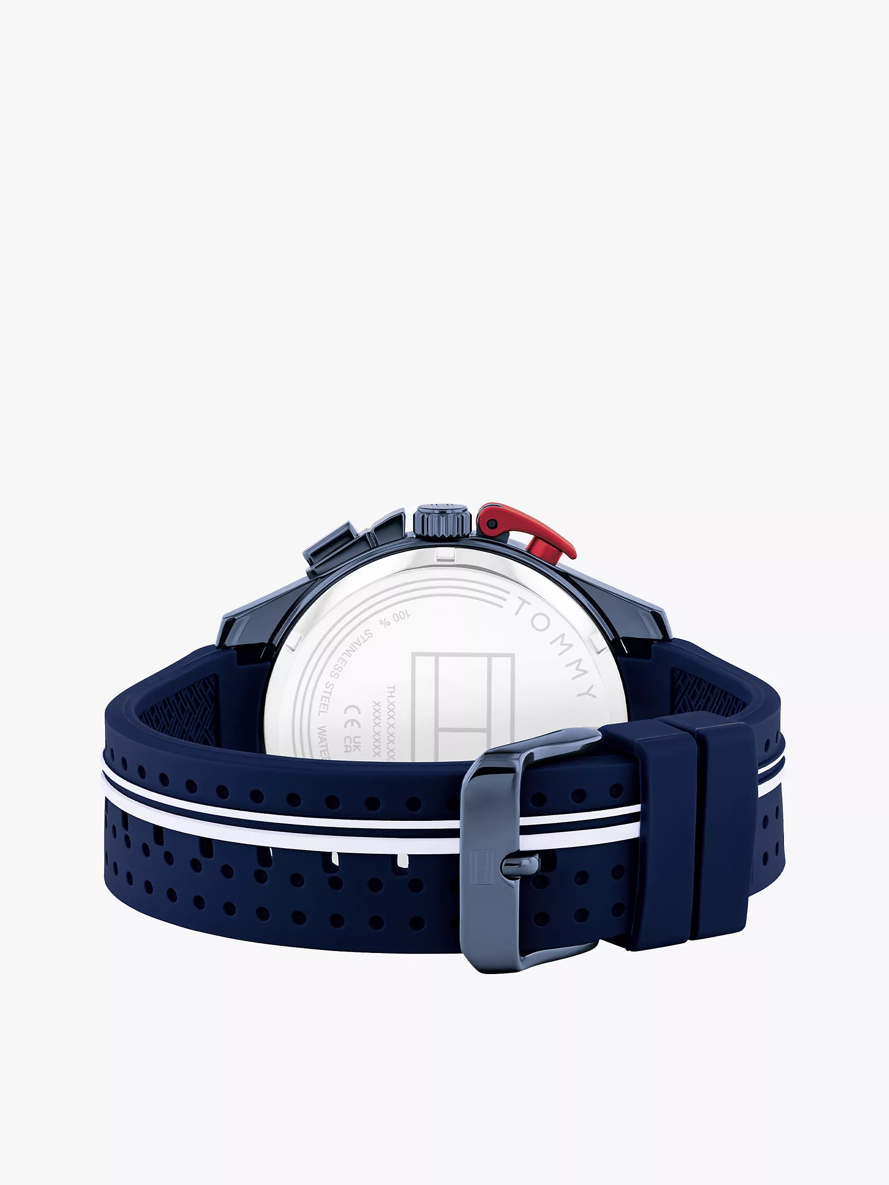 Tommy Hilfiger46MM Sport Watch with Silicone Strap