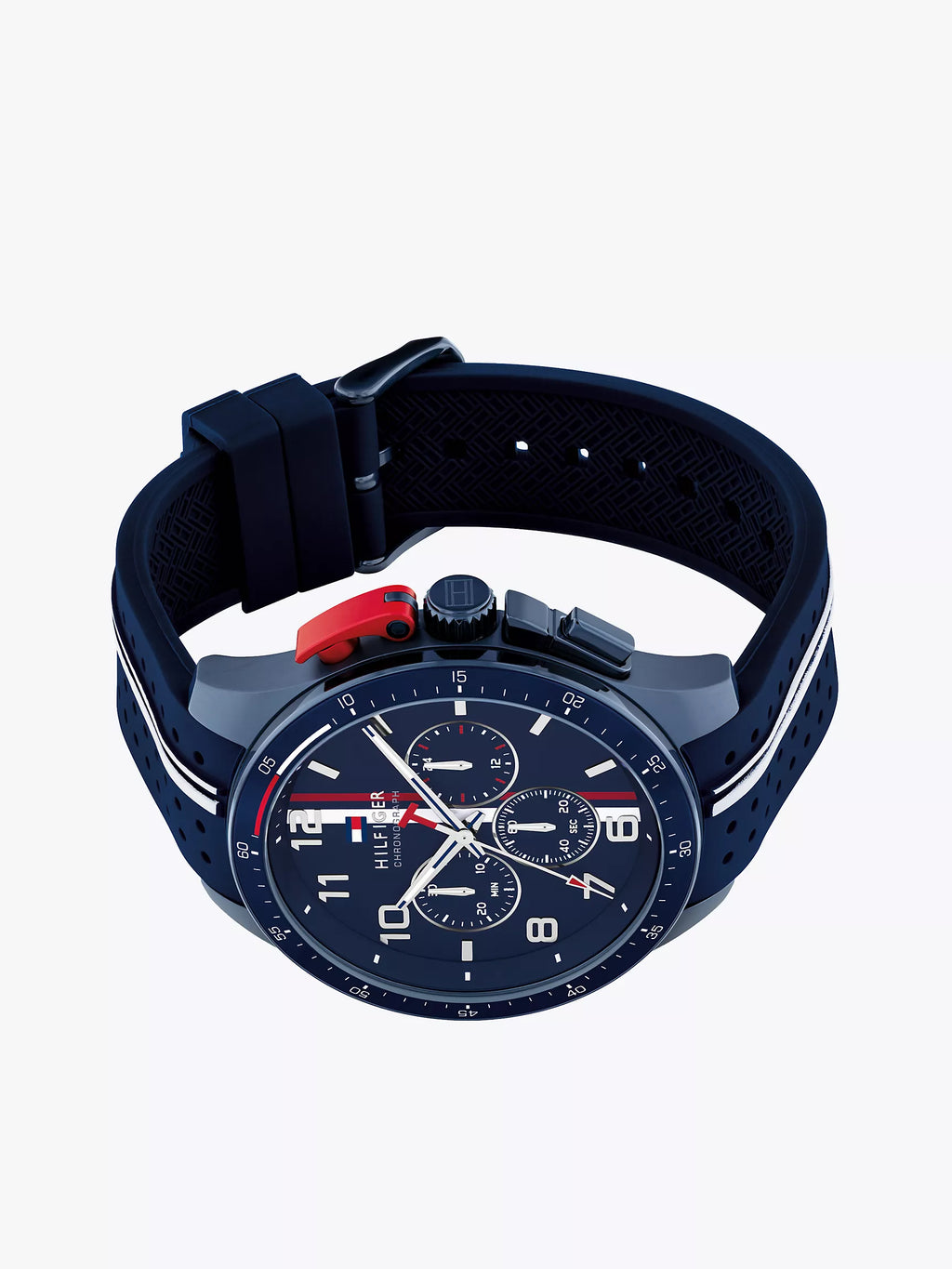 Tommy Hilfiger46MM Sport Watch with Silicone Strap