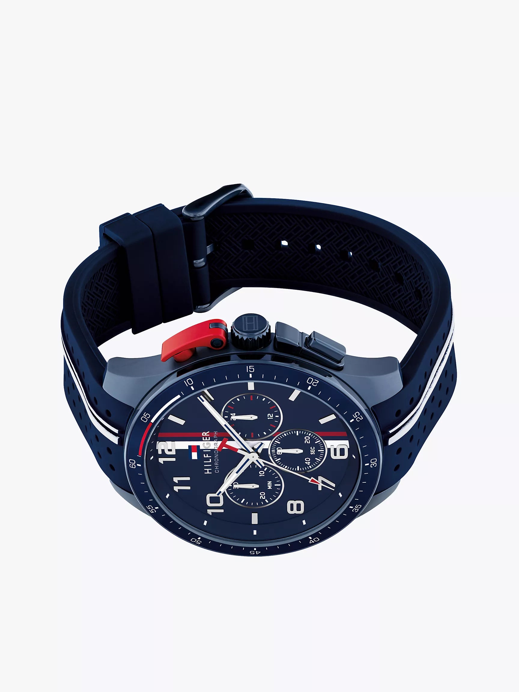 Tommy Hilfiger46MM Sport Watch with Silicone Strap