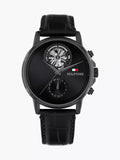 Tommy Hilfiger 40MM Leather Strap Dress Watch (1)