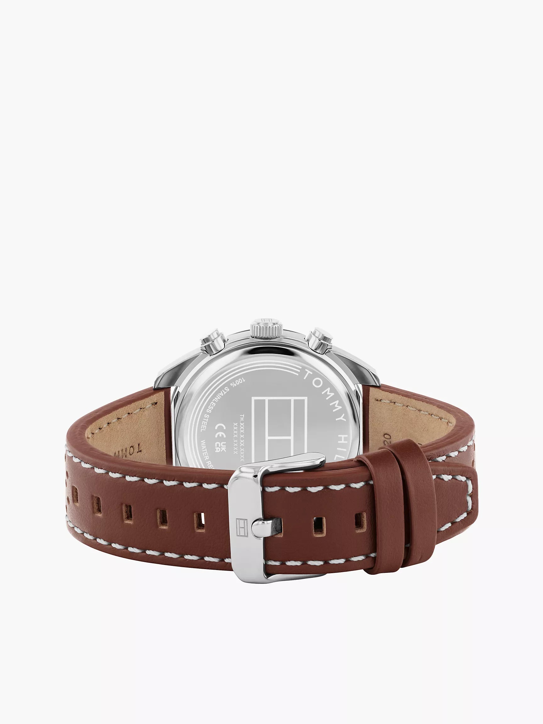 Tommy Hilfiger 40MM Leather Strap Chronograph Watch